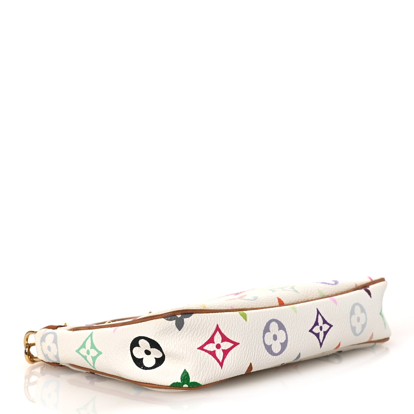 Monogram Multicolor Pochette Accessories White