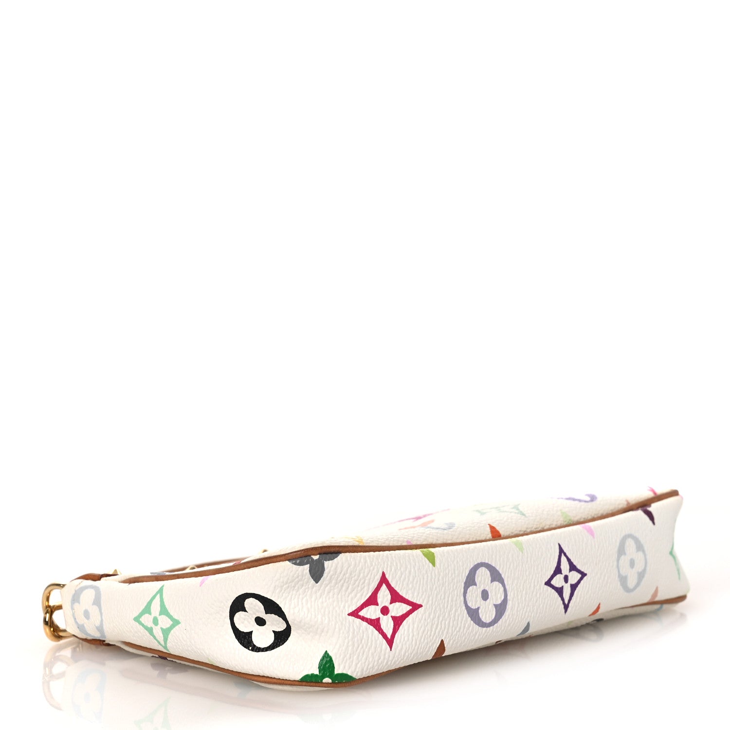 Louis Vuitton Monogram Multicolor Pochette Accessories White 4 of 11