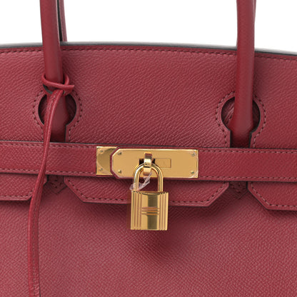 Hermes Epsom Birkin 30 Rubis 8 of 10