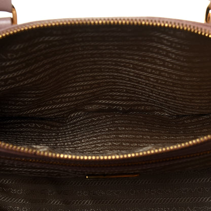 Prada Saffiano Small Galleria Double Zip Tote Cammeo 7 of 14
