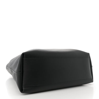 Saint Laurent Calfskin Bold Shopping Tote Black 5 of 13