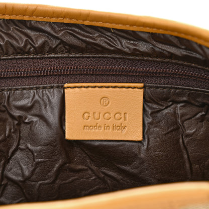 Gucci Monogram Lobster Clasp Jackie O Hobo Red Beige 6 of 14