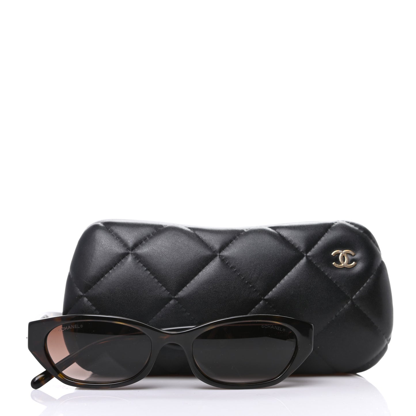 Rectangle Sunglasses 71280 Dark Tortoise Brown