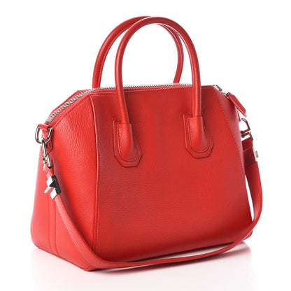 Givenchy Sugar Goatskin Small Antigona Red 3 of 9
