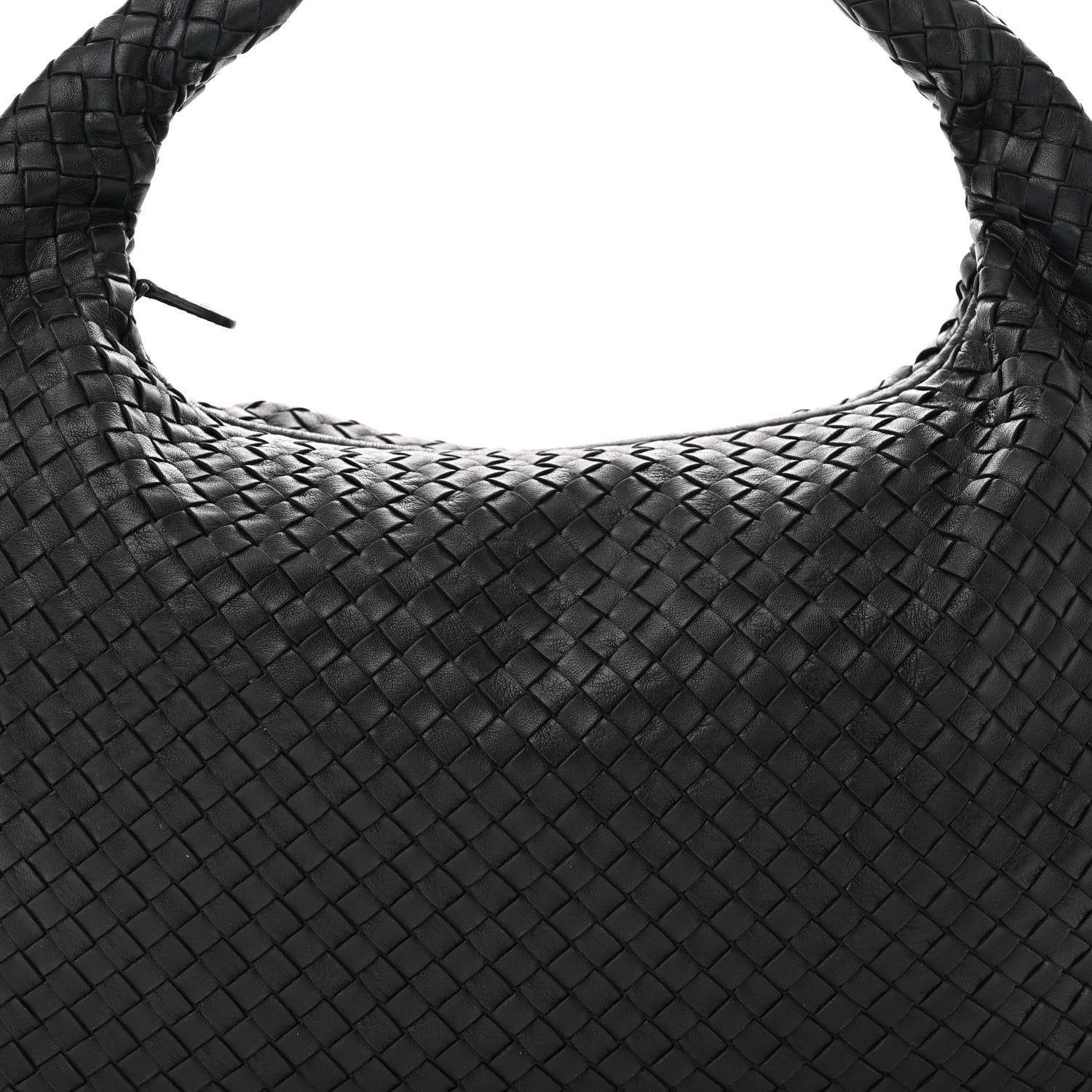 Bottega Veneta Nappa Intrecciato Large Veneta Hobo Black 8 of 11