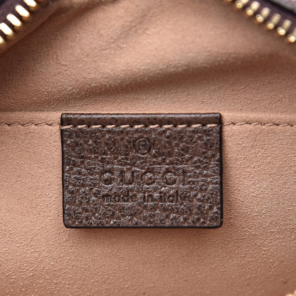 Gucci GG Supreme Monogram Web Mini Ophidia Shoulder Bag Brown 7 of 9