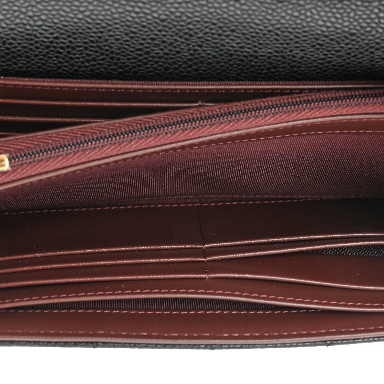 Chanel Caviar Quilted Large Flap Wallet Black 5 of 18