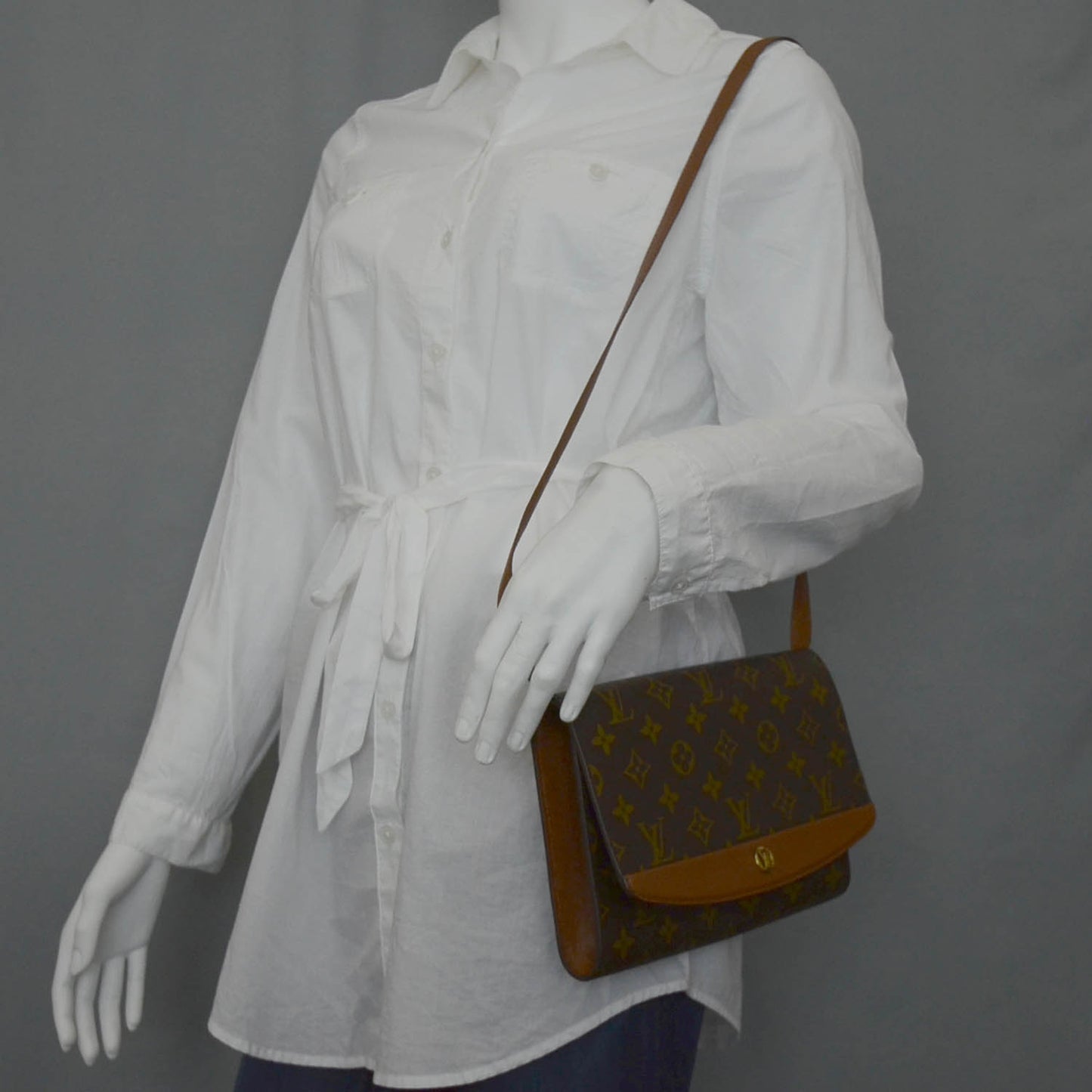 Monogram Pochette Bordeaux
