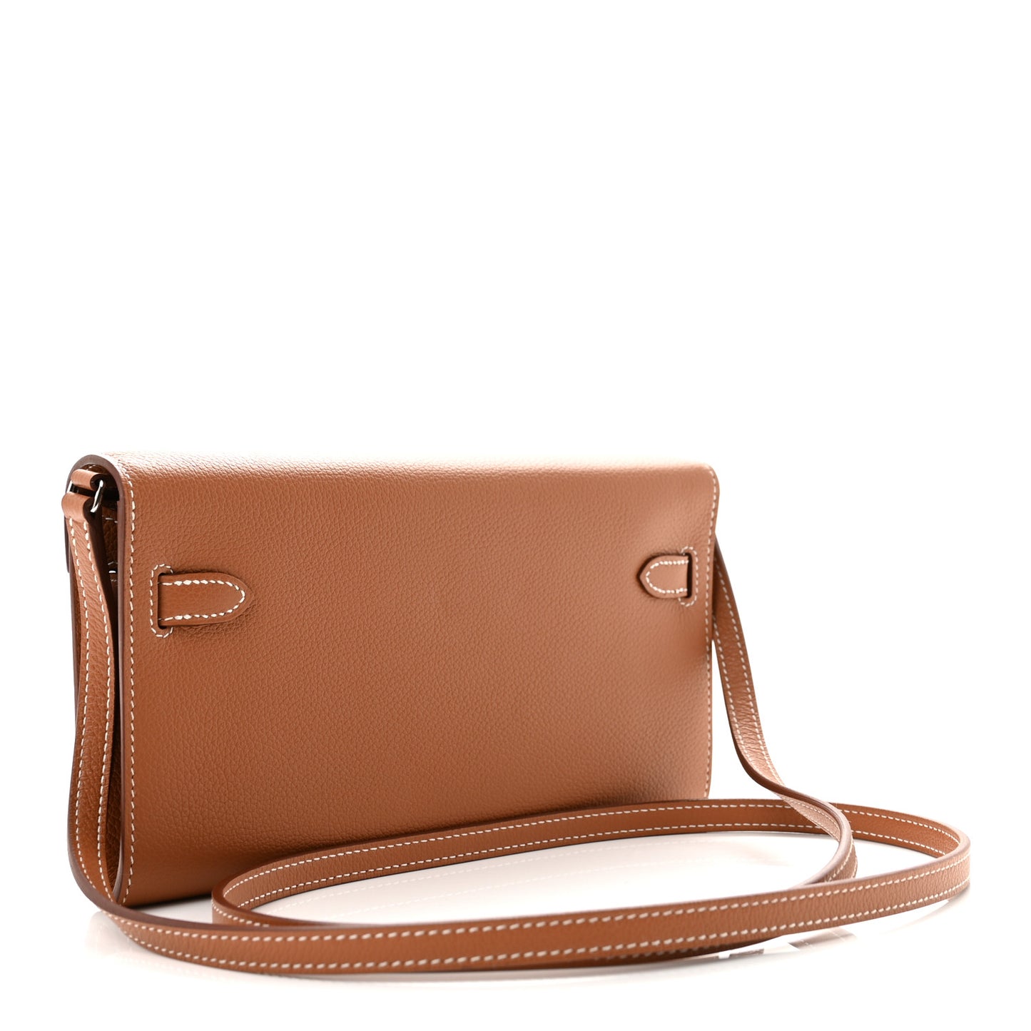 Evercolor Kelly Wallet To Go Gold