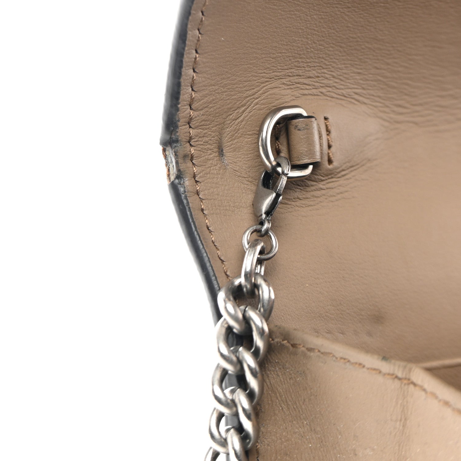 Gucci GG Supreme Monogram Mini Dionysus Chain Wallet Beige Taupe 11 of 12
