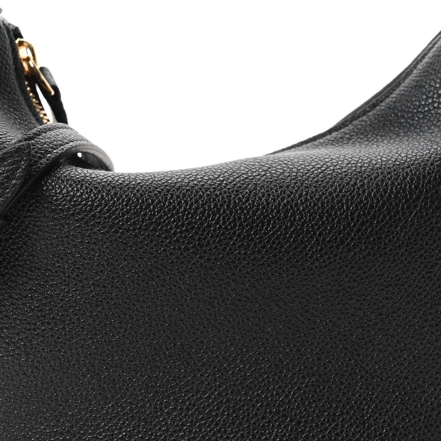 Celine Supple Grained Calfskin Teen Lulu Shoulder Bag Black 7 of 9