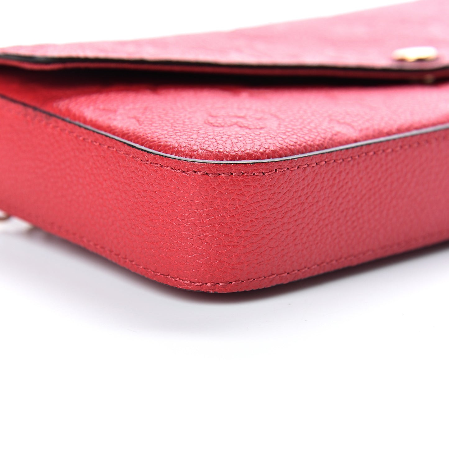 Empreinte Pochette Felicie Chain Wallet Cherry