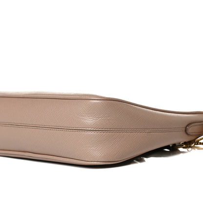 Prada Saffiano Re-Edition 2005 Shoulder Bag Cammeo Beige 13 of 18
