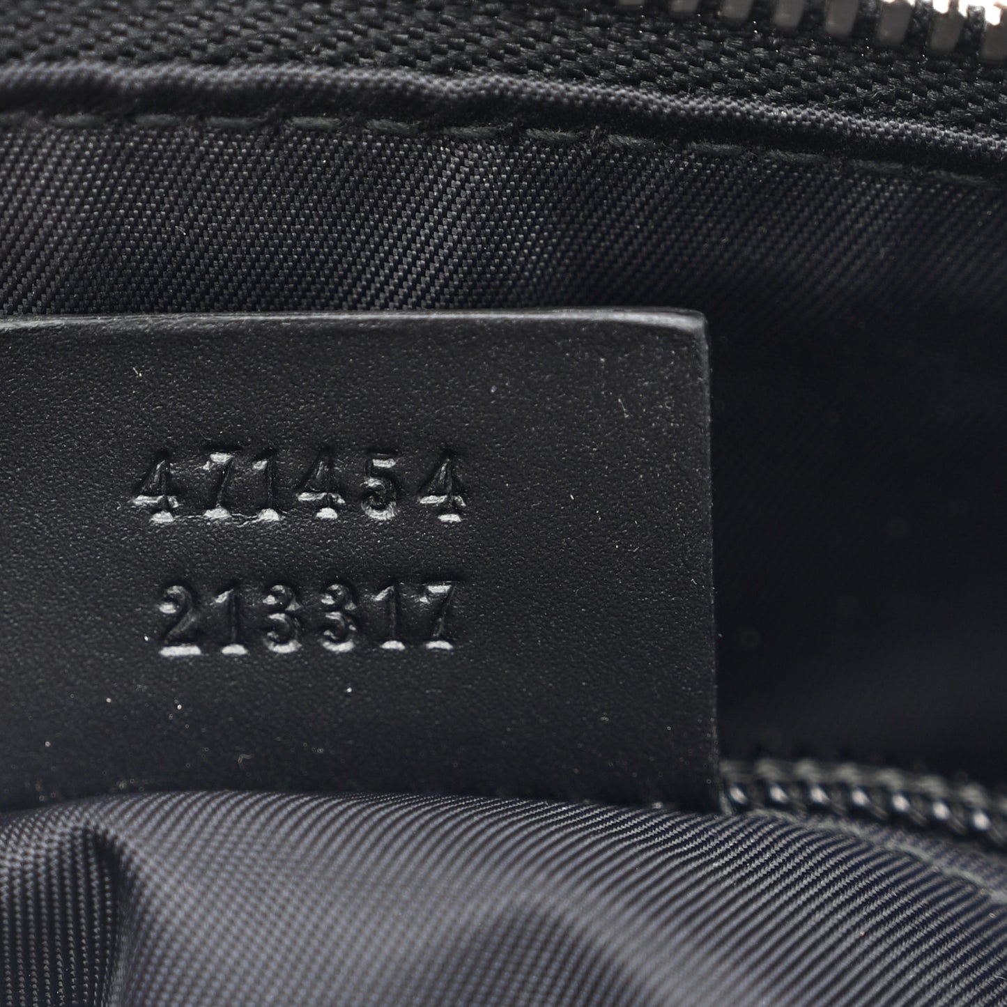 GG Supreme Monogram Web Messenger Bag Black