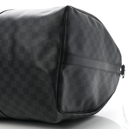 Louis Vuitton Damier Graphite Keepall Bandouliere 55 10 of 10