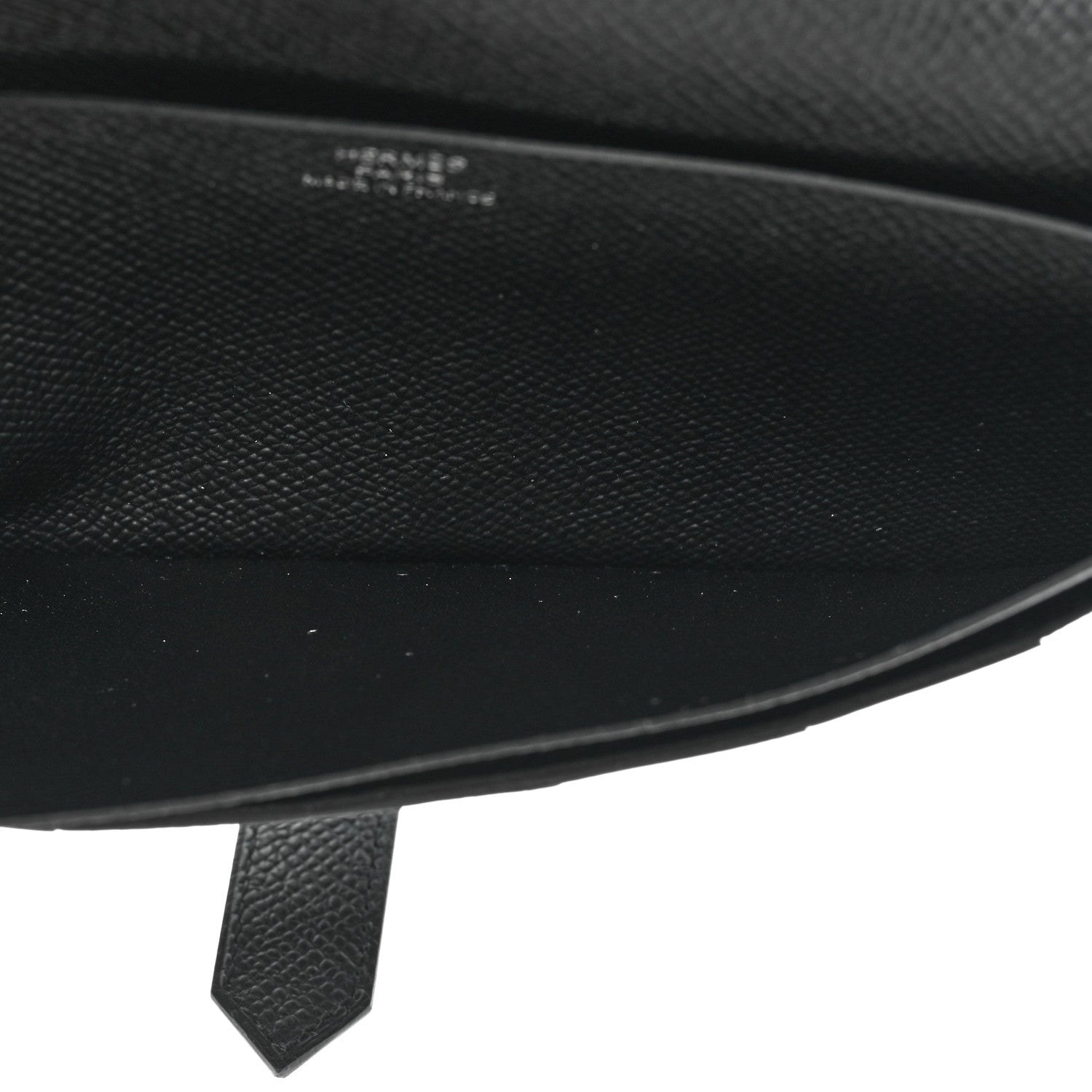 Hermes Epsom Bearn Gusset Wallet Black 6 of 12