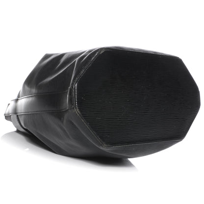 Louis Vuitton Epi Sac D'Epaule Black 4 of 7