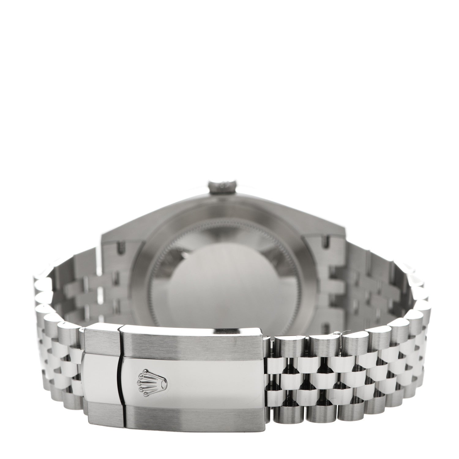 Rolex Stainless Steel 18K White Gold 41mm Oyster Perpetual Wimbledon Datejust Watch Slate 126334 3 of 5