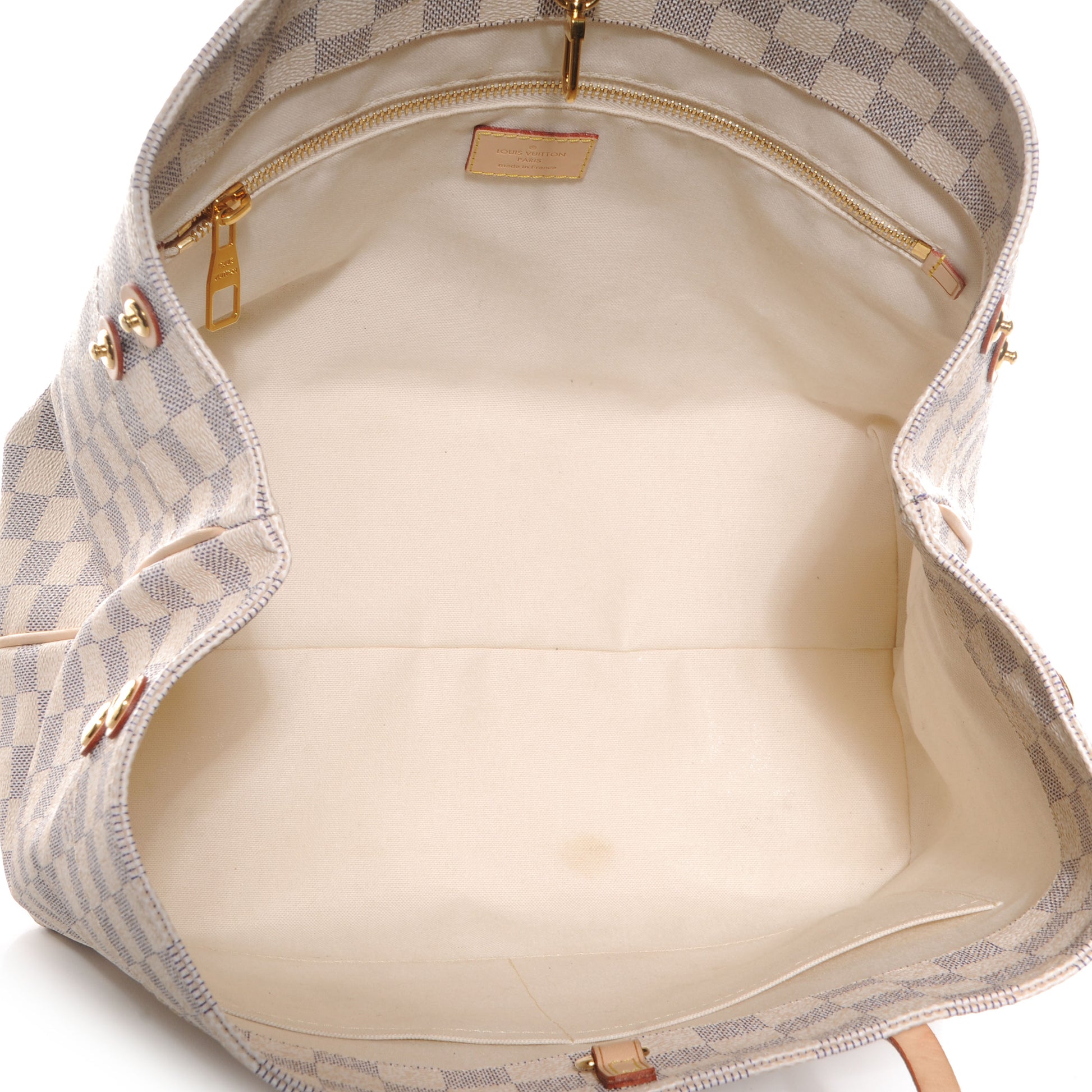 Louis Vuitton Damier Azur Cabas Adventure MM 5 of 7