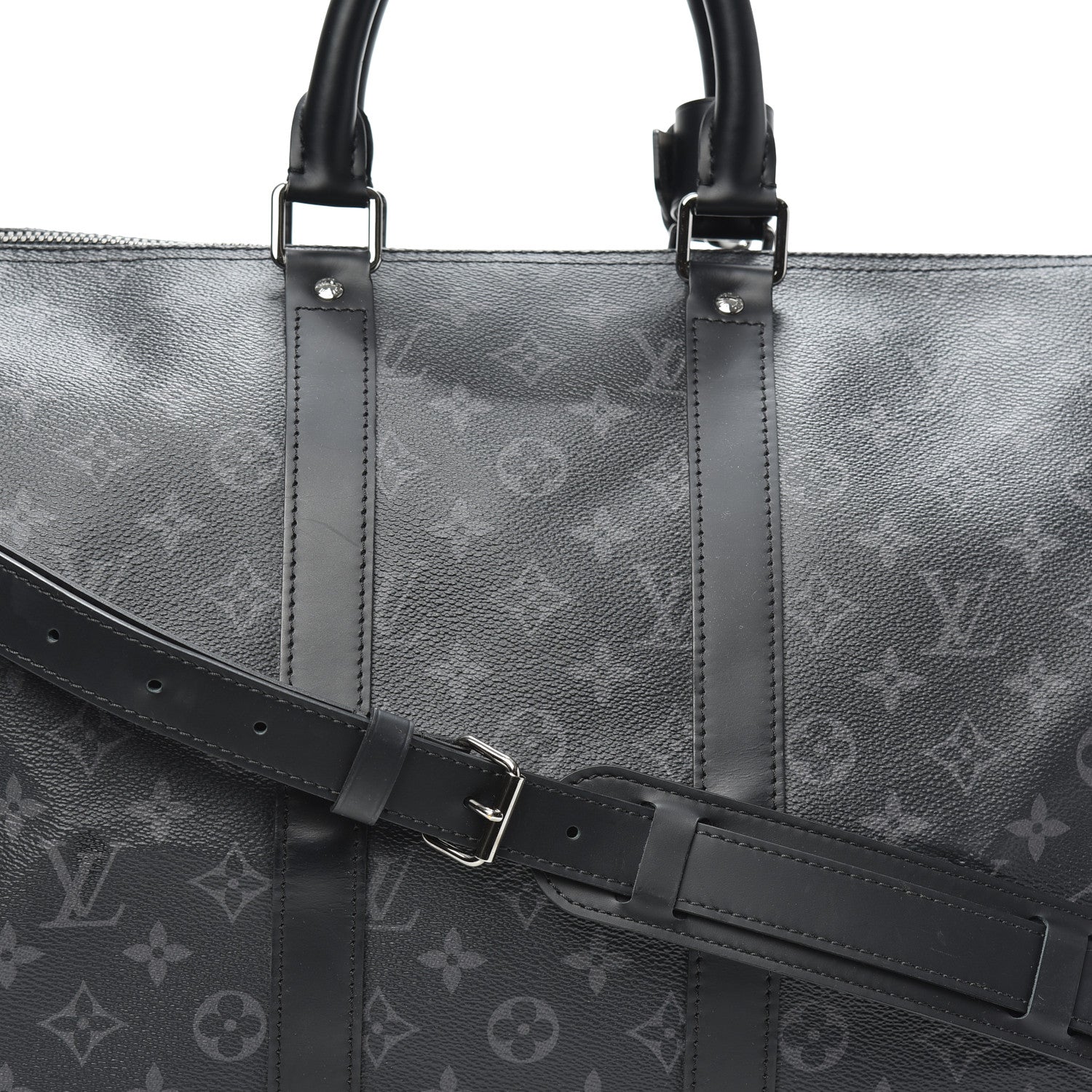 Louis Vuitton Monogram Eclipse Keepall Bandouliere 45 6 of 10