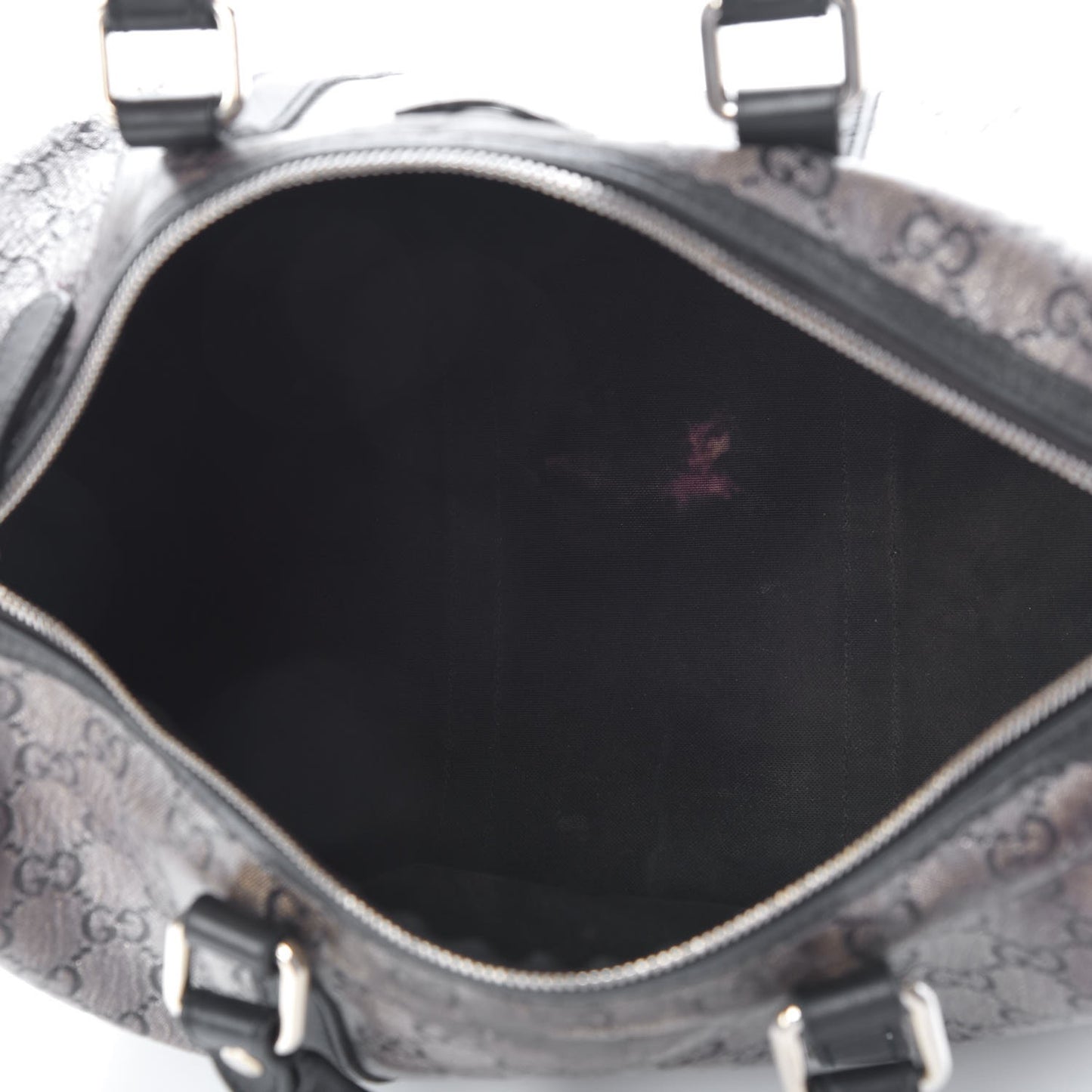 Crystal Monogram Medium Joy Boston Black