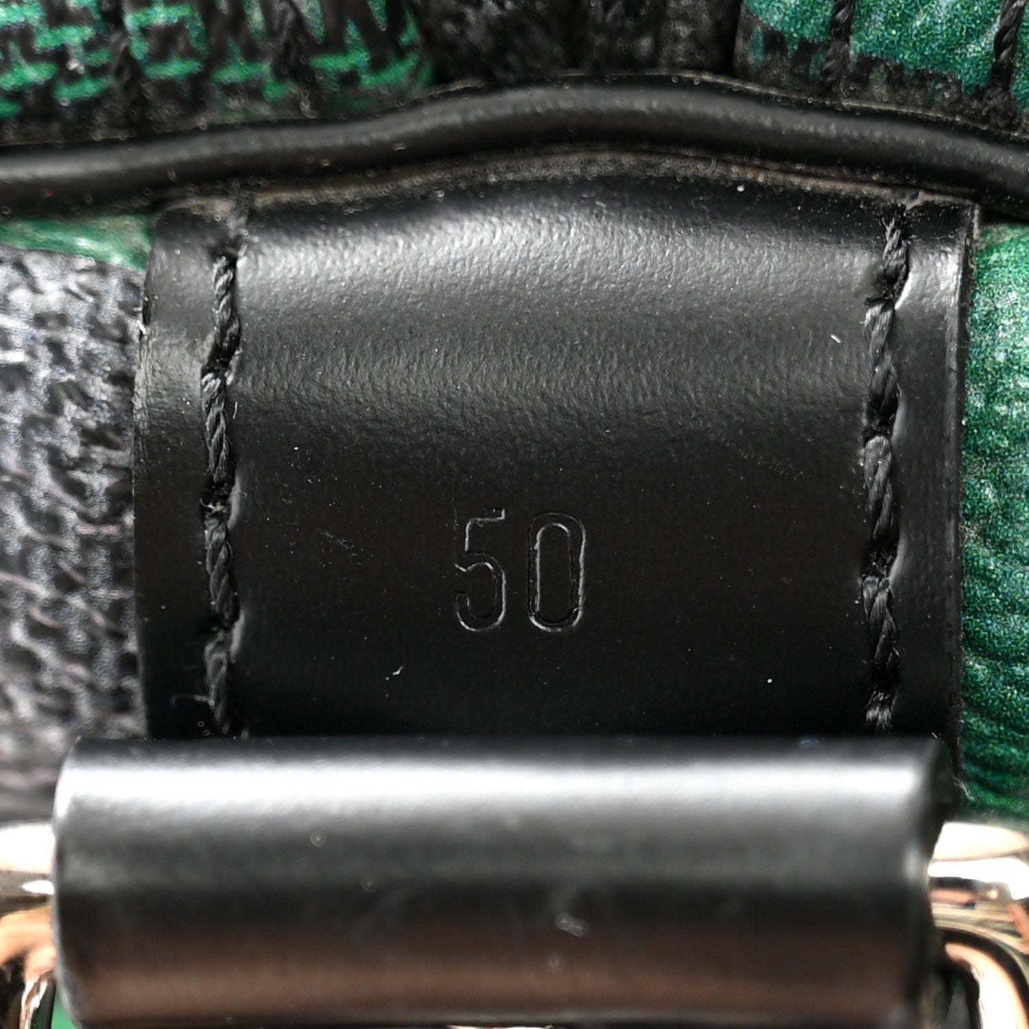 Louis Vuitton Damier Graphite Pixel Keepall Bandouliere 50 Vert 6 of 17