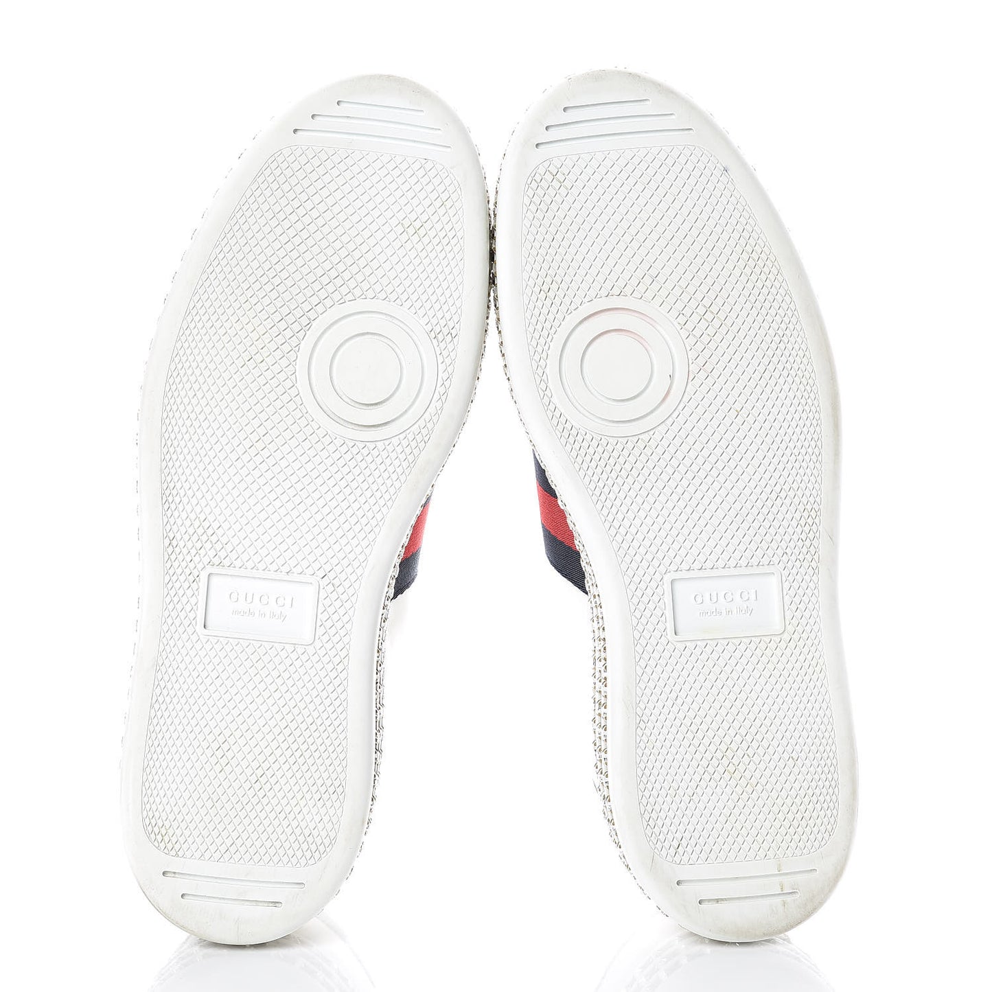 Calfskin Crystal Web LOVED Embroidered Womens Ace Platform Sneakers 37 White Red Flame Notte