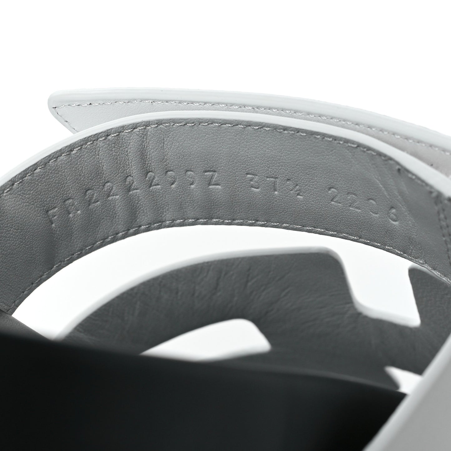 Calfskin Womens Chypre Sandals 37.5 White