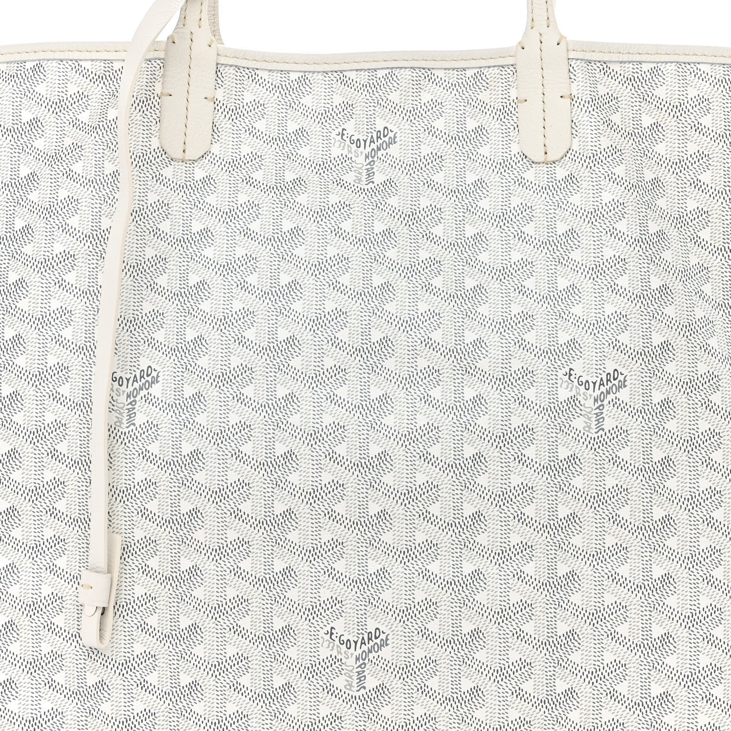 Goyard Goyardine Saint Louis PM White 7 of 9