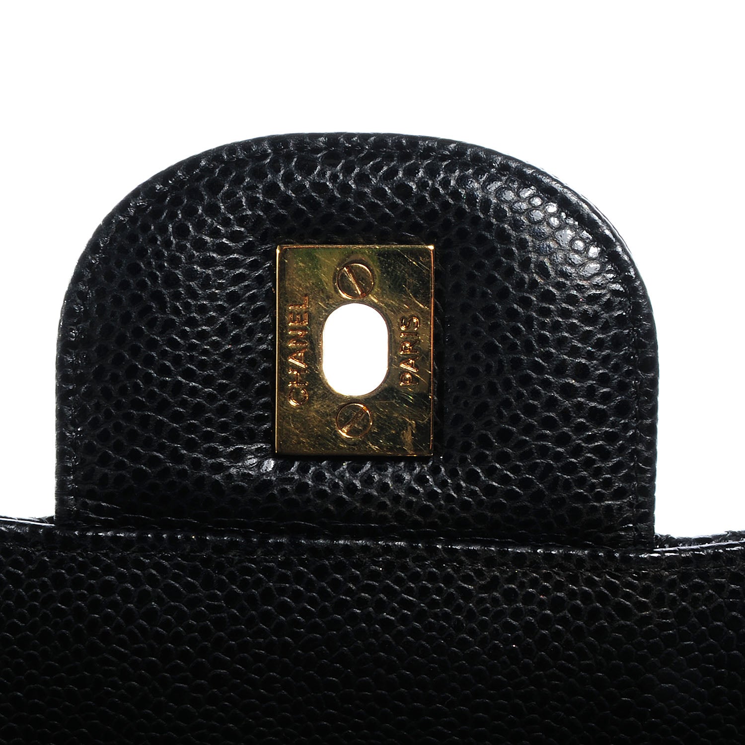 Chanel Caviar Quilted Maxi Double Flap Black 7 of 10