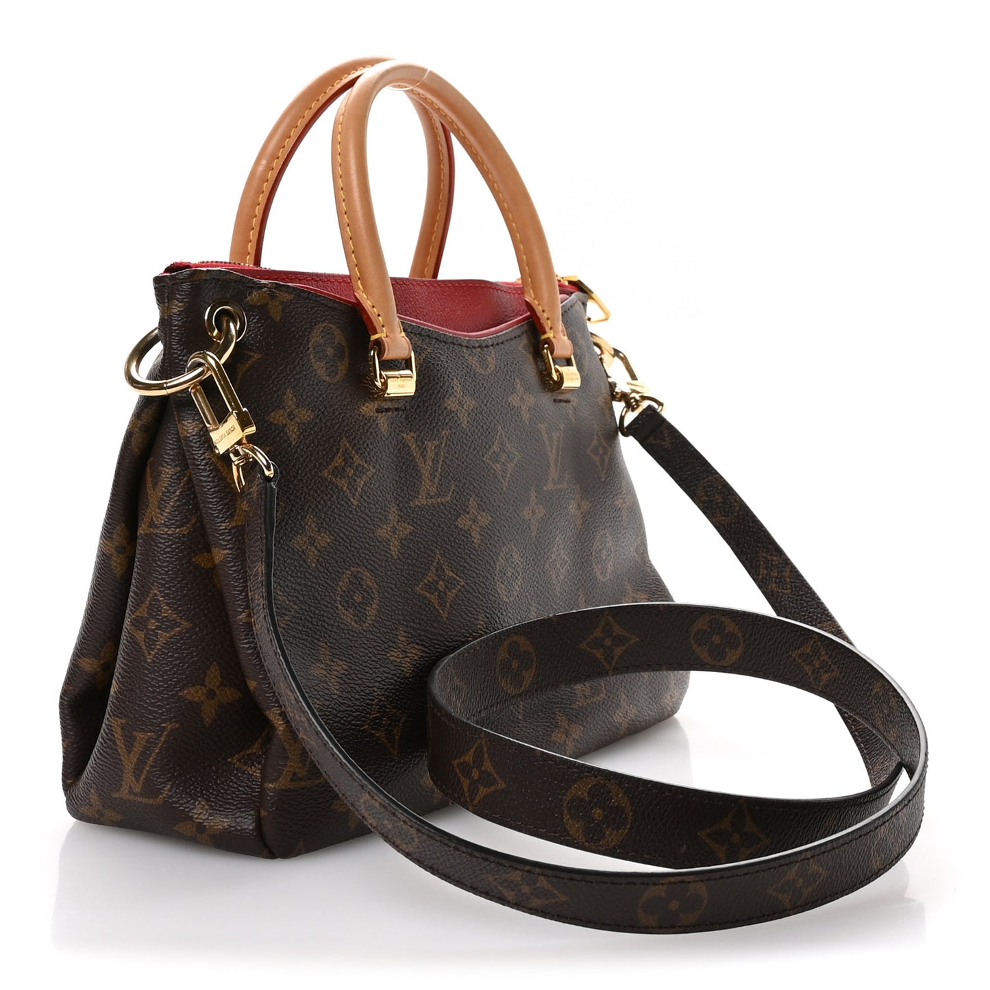 Monogram Pallas BB Cherry