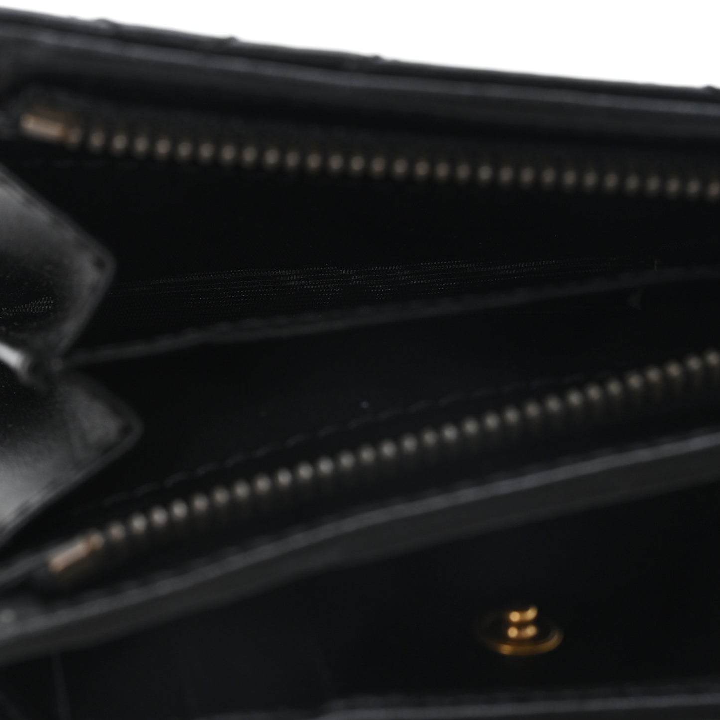 Calfskin Matelasse GG Marmont Card Case Wallet Black