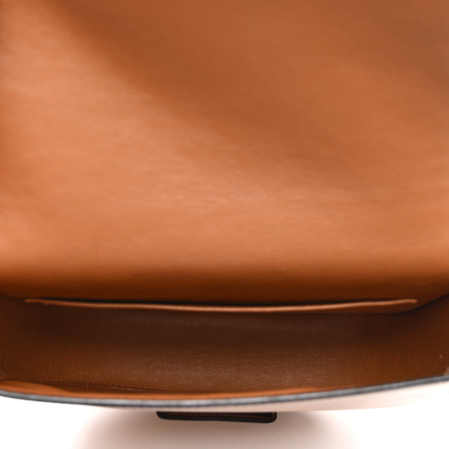 Supersoft Calfskin Small Trotteur Caramel