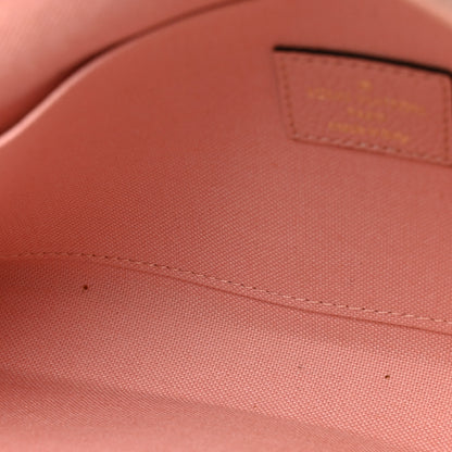 Louis Vuitton Empreinte Pochette Felicie Chain Wallet Rose Poudre 12 of 12