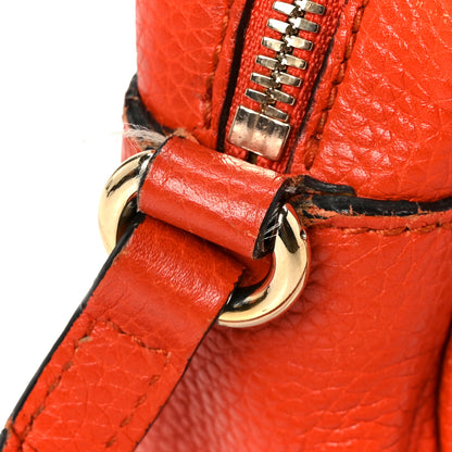 Gucci Pebbled Calfskin Small Soho Disco Bag Sun Orange 15 of 15