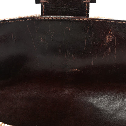 Fendi Beaded Baguette Beige 16 of 17
