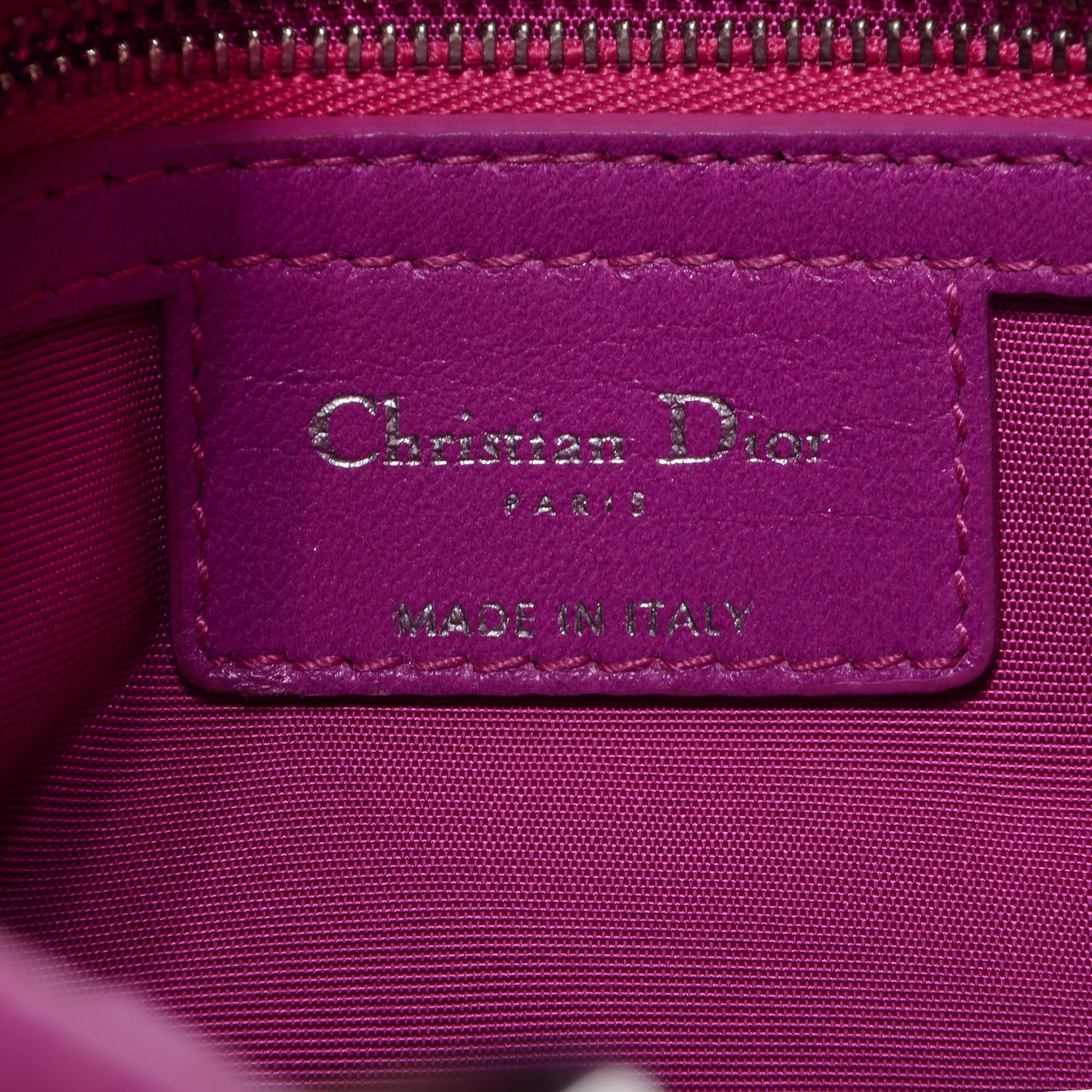 Christian Dior Lambskin Cannage Dior Soft Shopping Tote Pink 6 of 8