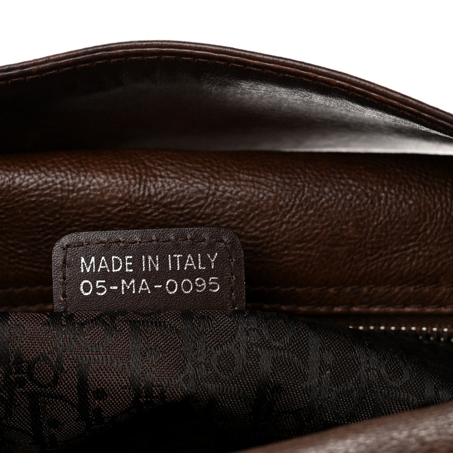 Calfskin Flight East West Bag Brown
