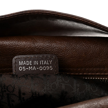 Christian Dior Calfskin Flight East West Bag Brown 6 of 11