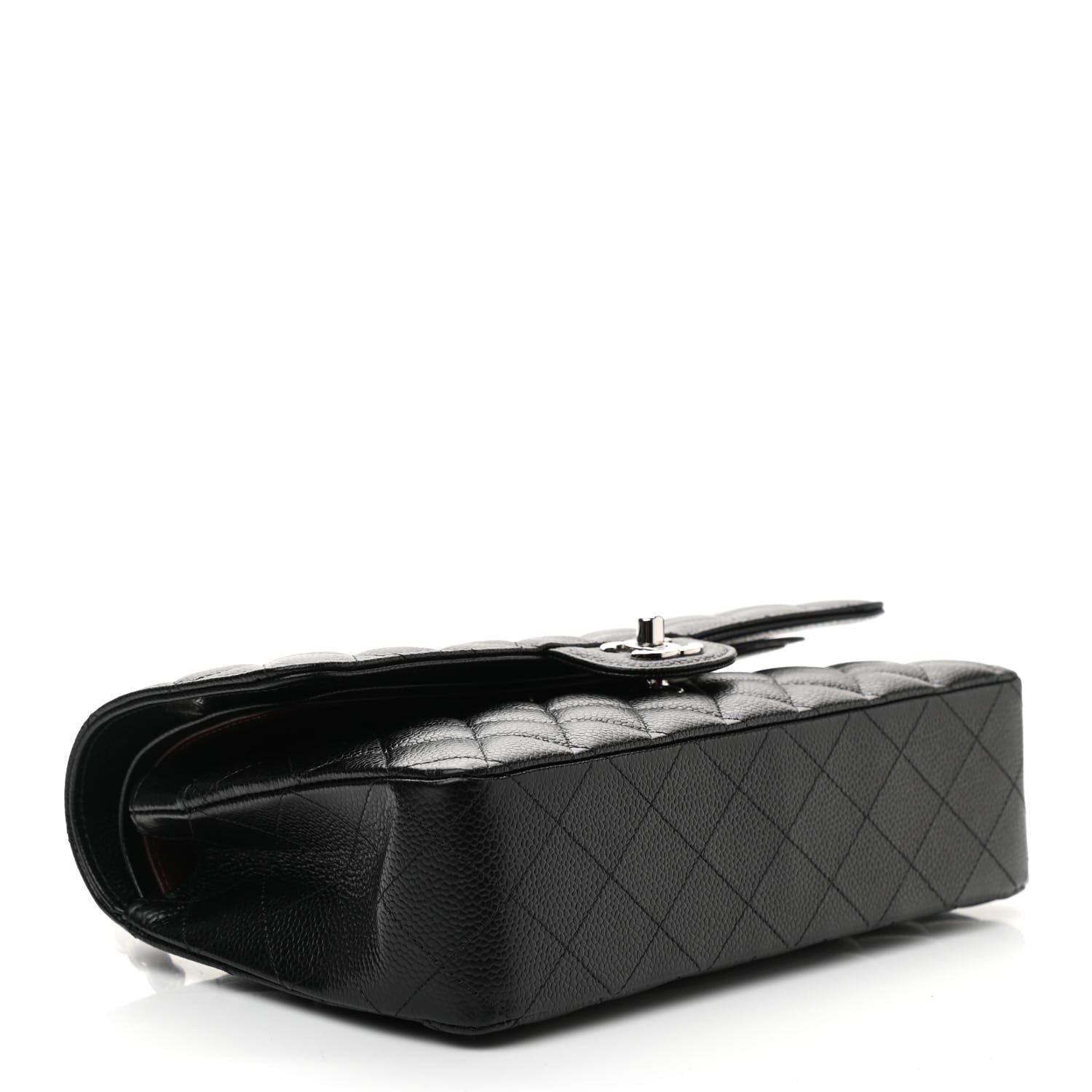 Chanel Caviar Quilted Medium Double Flap Black 4 of 9