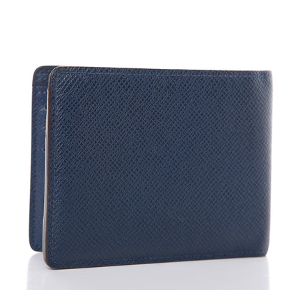 Louis Vuitton Taiga Multiple Wallet Ocean 3 of 7
