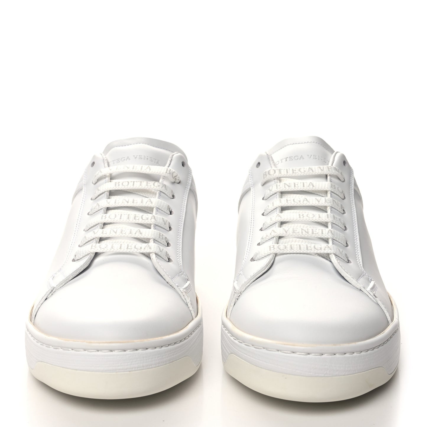 Bolt Calfskin Sneakers 40 Optic White
