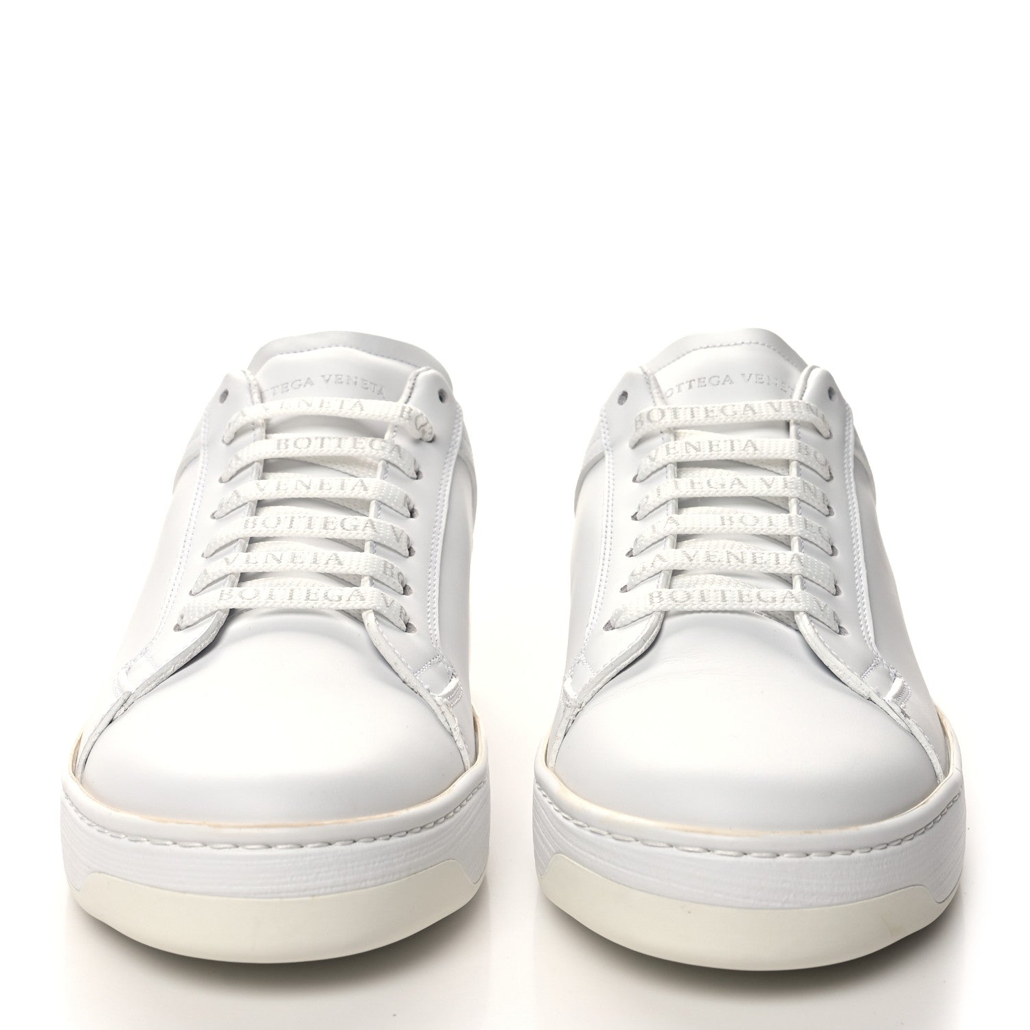 Bottega Veneta Bolt Calfskin Sneakers 40 Optic White 2 of 8