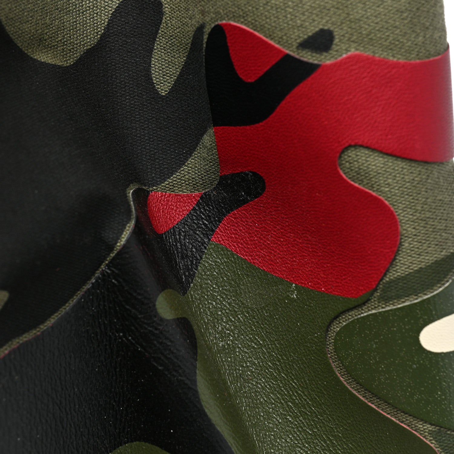 Valentino Garavani Nylon Camouflage Rockstud Tote Multicolor 12 of 13