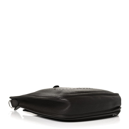 Hermes Taurillon Clemence Evelyne III PM Chocolate 3 of 11