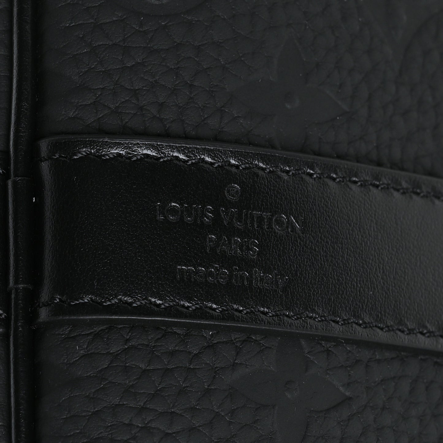 Taurillon Monogram Keepall Bandouliere 50 Black