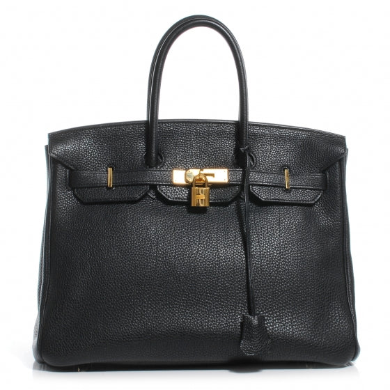 Togo Birkin 35 Black