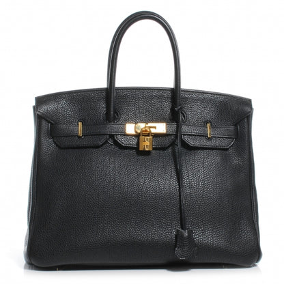 Hermes Togo Birkin 35 Black 1 of 9