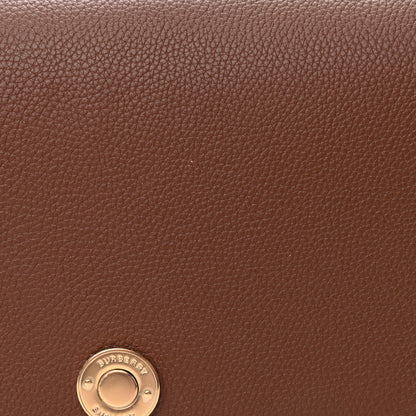 Burberry Calfskin Vintage Check Note Crossbody Bag Tan 10 of 10