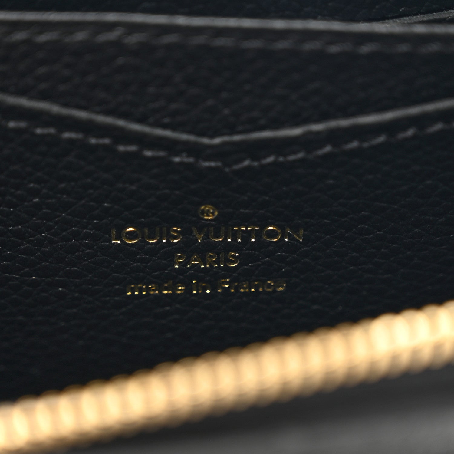 Louis Vuitton Empreinte Zippy Coin Purse Black 6 of 8
